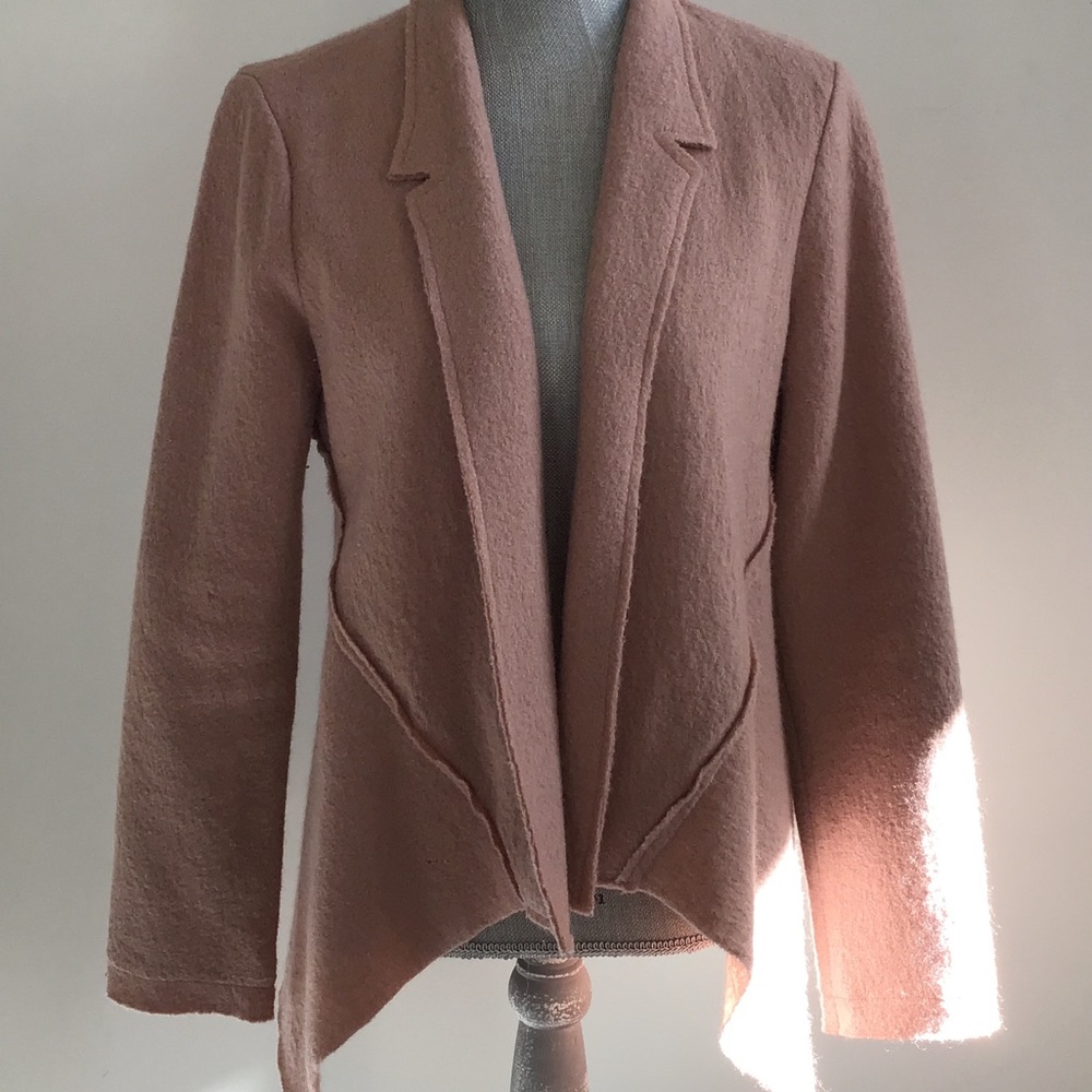 CAbi Rosewater Valentina Wool Jacket Size Medium